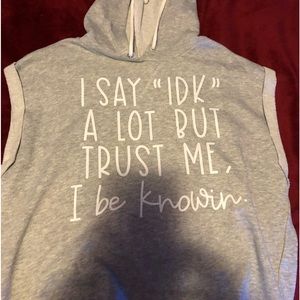 Workout hoodie